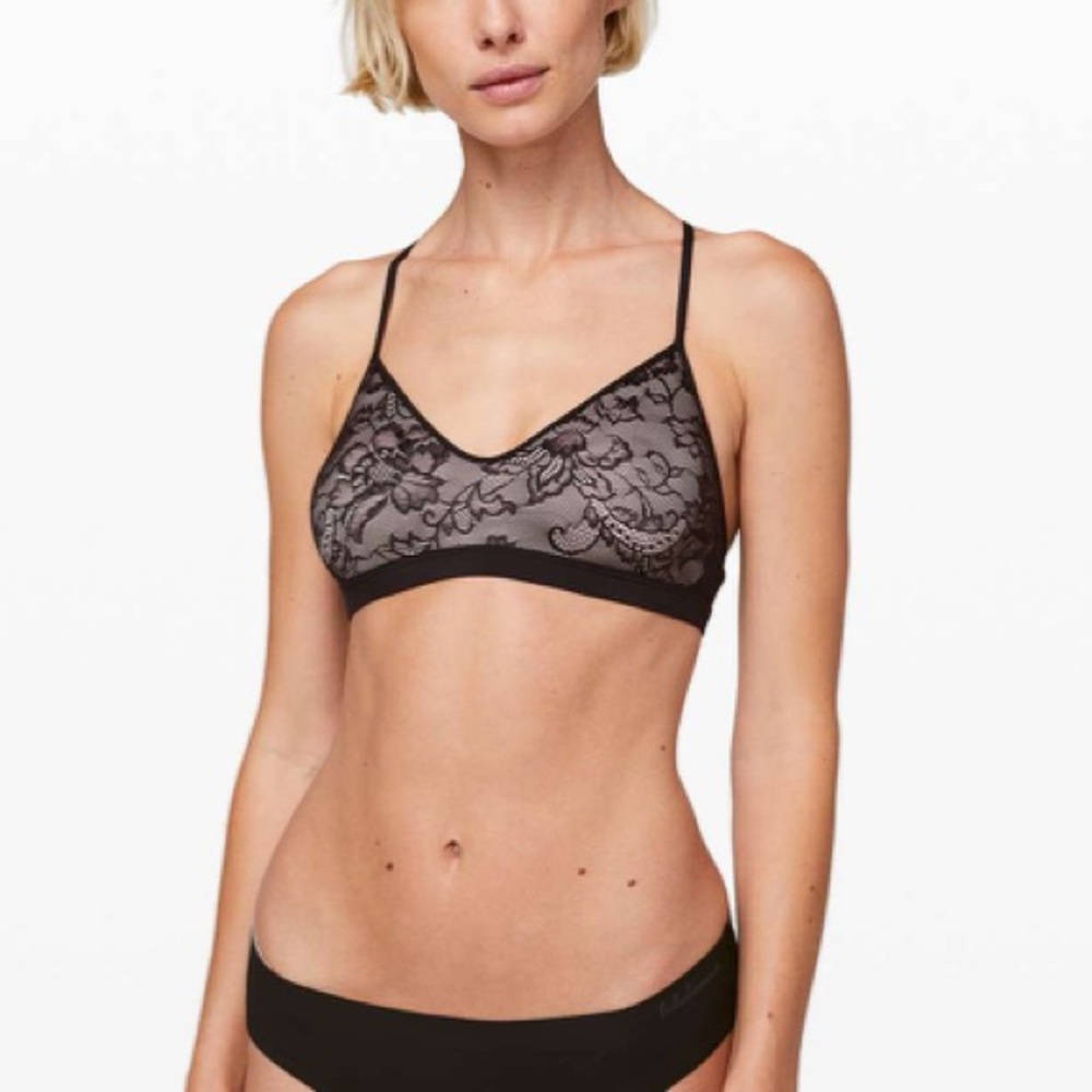Lululemon Live In Lace bralette bra large